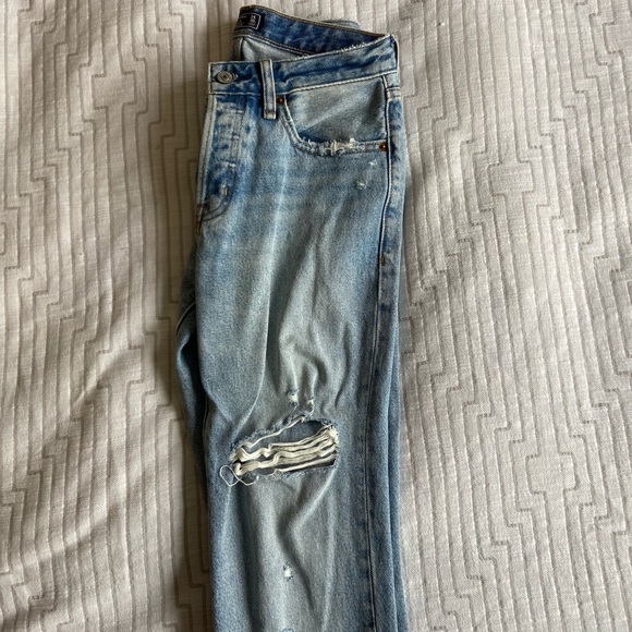 Abercrombie & Fitch Distressed Boyfriend Jeans - Picture 7 of 7